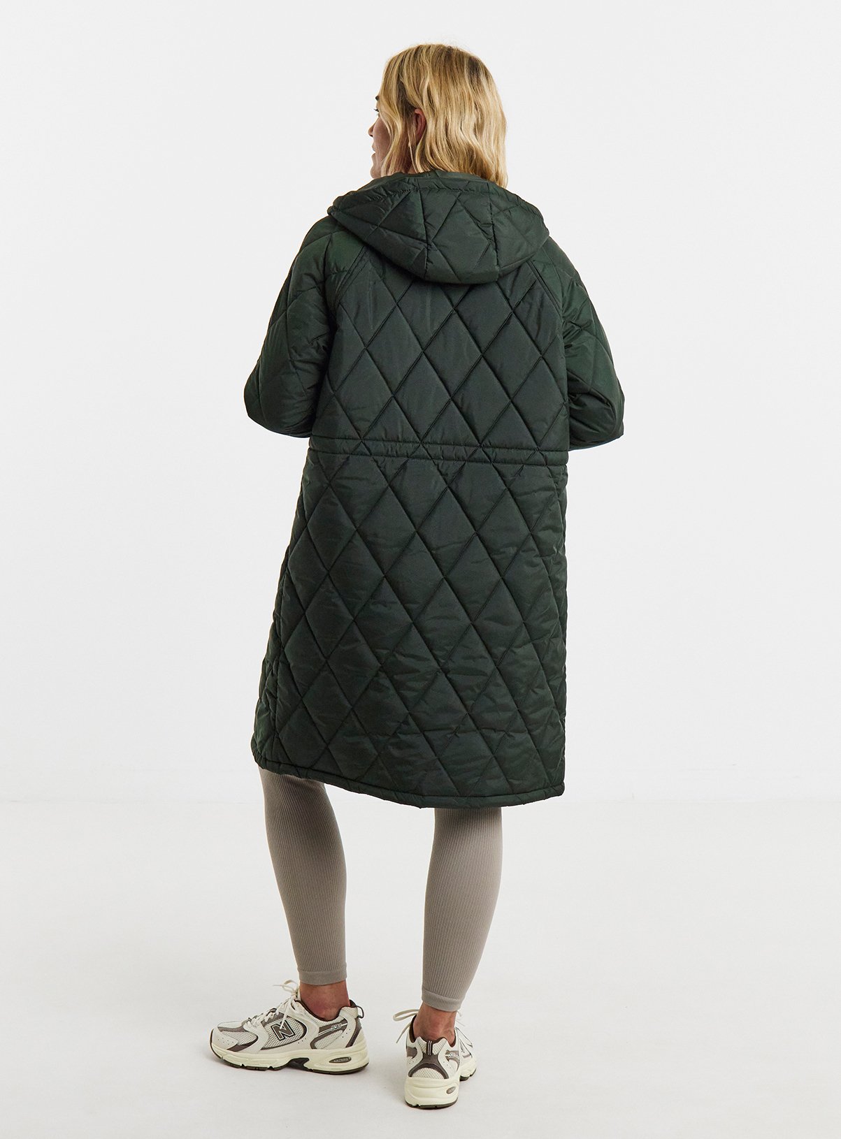 JD WILLIAMS Hooded Quilted Coat 16 - Image 3 thumbnail